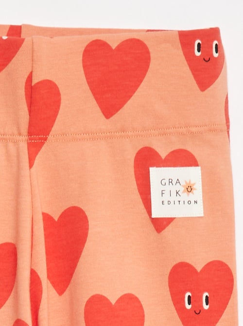 Calções tipo ciclista 'leopardo' - Grafik Edition - Kiabi