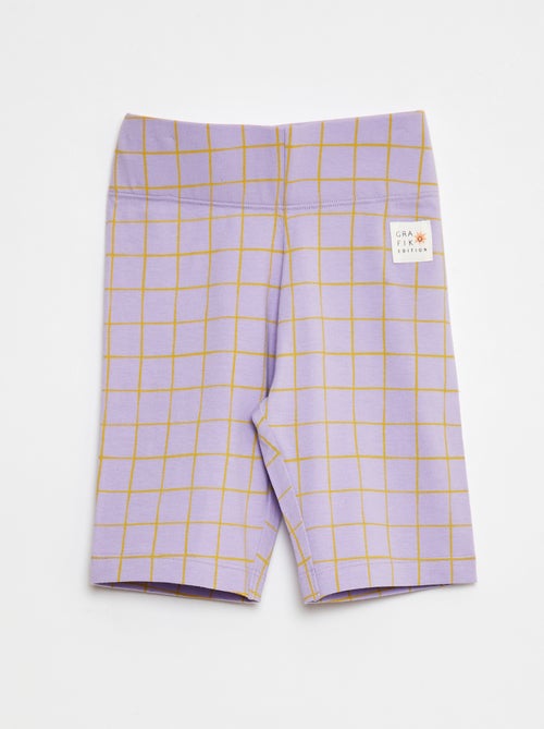 Calções tipo ciclista 'leopardo' - Grafik Edition - Kiabi