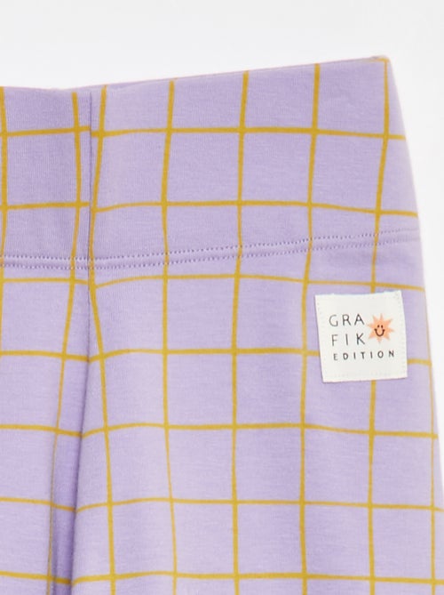 Calções tipo ciclista 'leopardo' - Grafik Edition - Kiabi