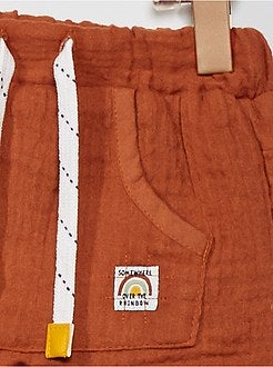 Calções tipo tecido - Kiabi