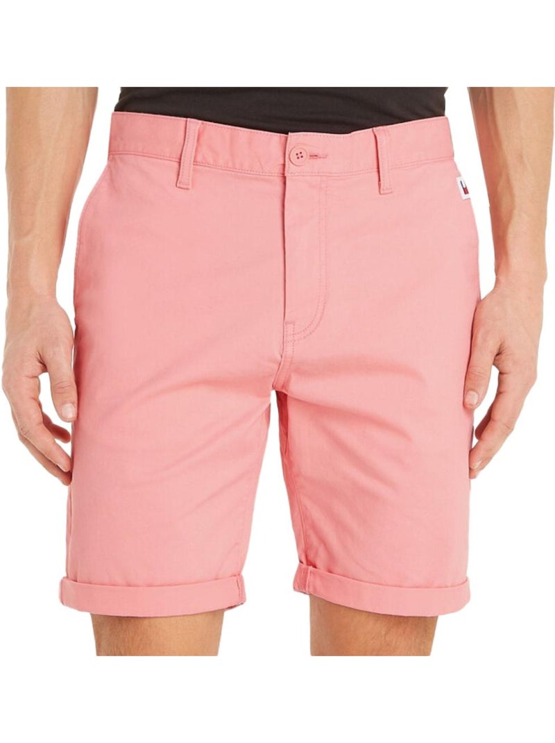 Calções Tommy Hilfiger Scanton para Homem Rosa - Kiabi