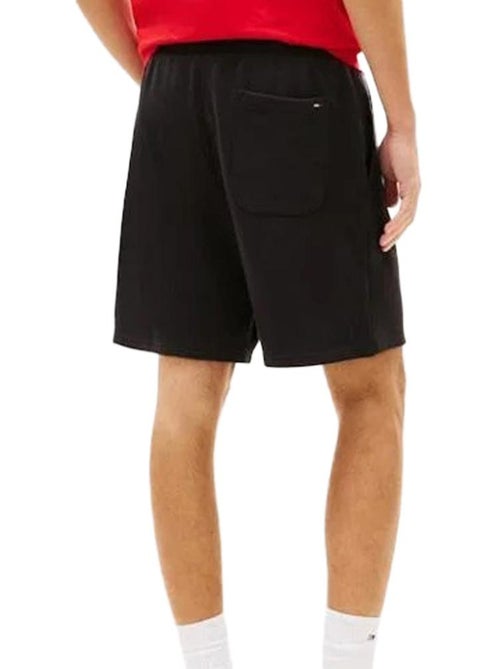 Calções tommy hilfiger tjm signature pretos para homem - Kiabi