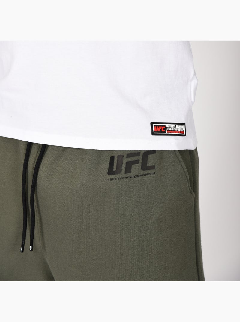 Calções ufc homem cáqui desporto treino lifestyle mma Cáqui - Kiabi