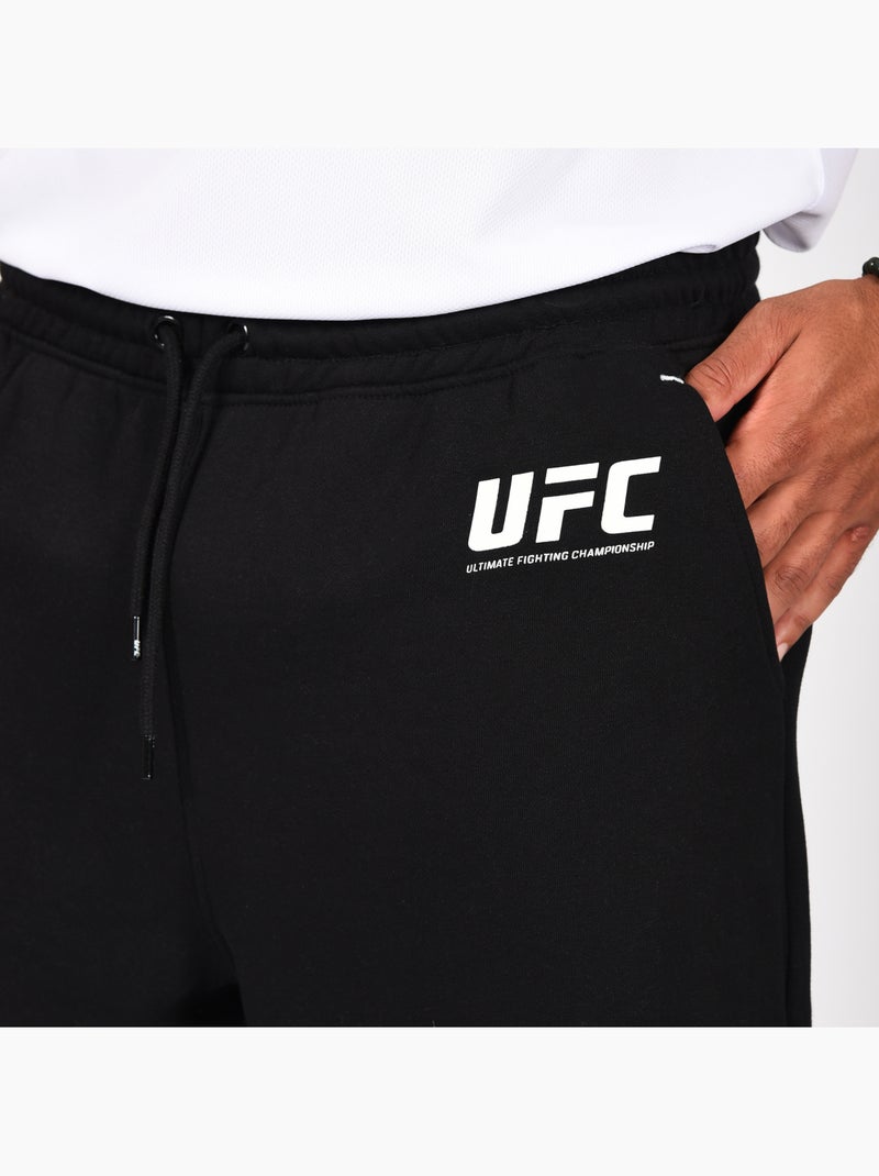 Calções ufc homem preto training mma fitness Preto - Kiabi