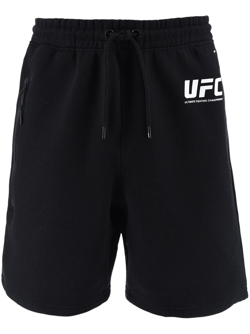 Calções ufc homem preto training mma fitness Preto - Kiabi