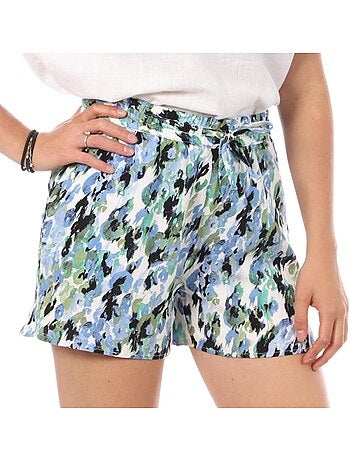 Calções Vero Moda Easy de Mulher com Padrão Verde