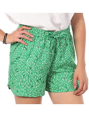 Calções Vero Moda Easy de Mulher com Padrão Verde