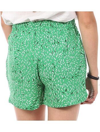 Calções Vero Moda Easy de Mulher com Padrão Verde
