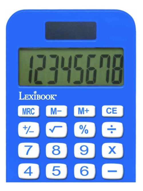 Calculadora de basquetebol de 8 dígitos com capa de proteção - Kiabi