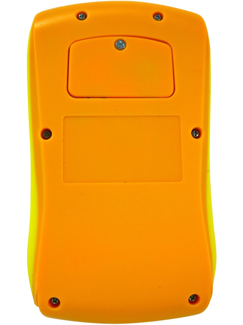 Calculadora de bolso amarela de 8 dígitos com acabamento em borracha Amarelo - Kiabi