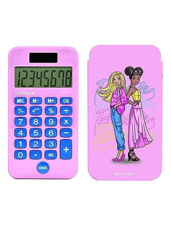 Calculadora de bolso barbie de 8 dígitos com capa de proteção