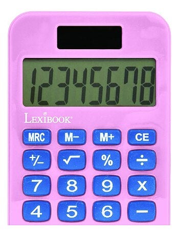 Calculadora de bolso barbie de 8 dígitos com capa de proteção