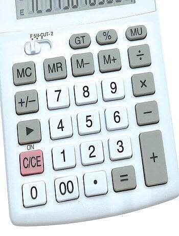 Calculadora de bolso de 12 dígitos com alimentação dupla