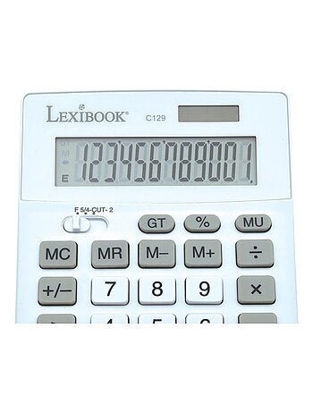 Calculadora de bolso de 12 dígitos com alimentação dupla