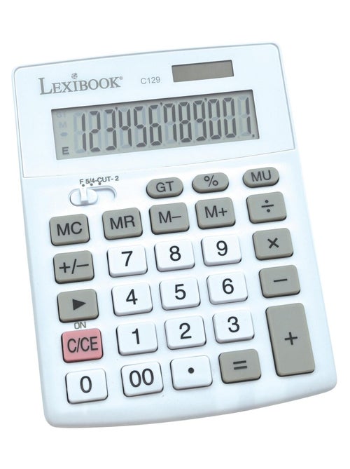 Calculadora de bolso de 12 dígitos com alimentação dupla - Kiabi