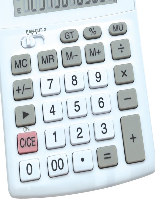 Calculadora de bolso de 12 dígitos com alimentação dupla - Kiabi