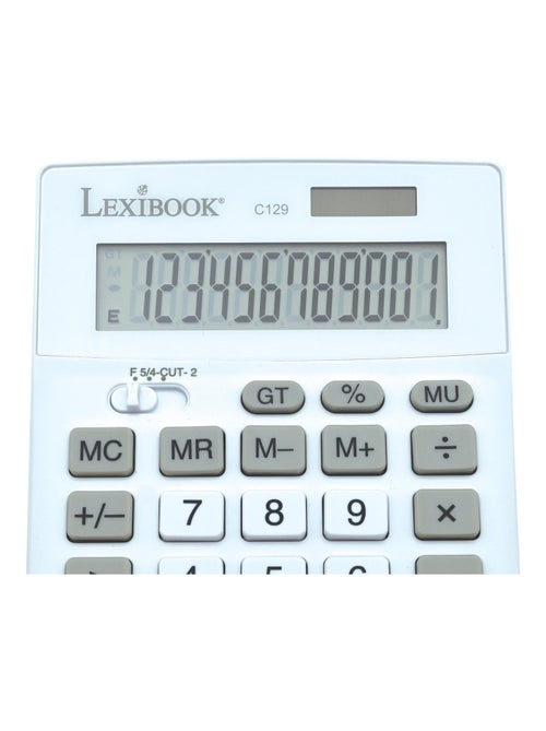 Calculadora de bolso de 12 dígitos com alimentação dupla - Kiabi