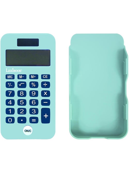 Calculadora de bolso de 8 dígitos dinosaur com capa de proteção - Kiabi