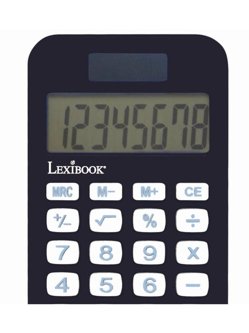 Calculadora de bolso de 8 dígitos manga com capa de proteção - Kiabi