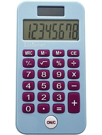 Calculadora de bolso frozen de 8 dígitos com capa de proteção