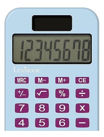 Calculadora de bolso frozen de 8 dígitos com capa de proteção