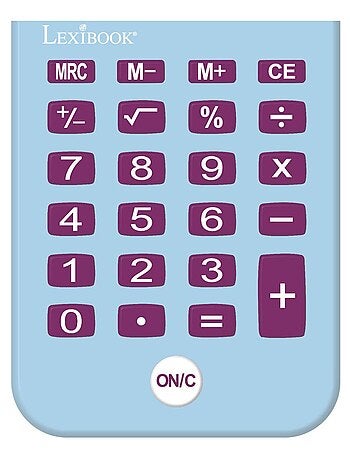 Calculadora de bolso frozen de 8 dígitos com capa de proteção