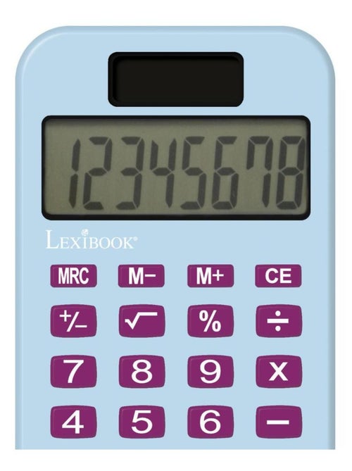 Calculadora de bolso frozen de 8 dígitos com capa de proteção - Kiabi