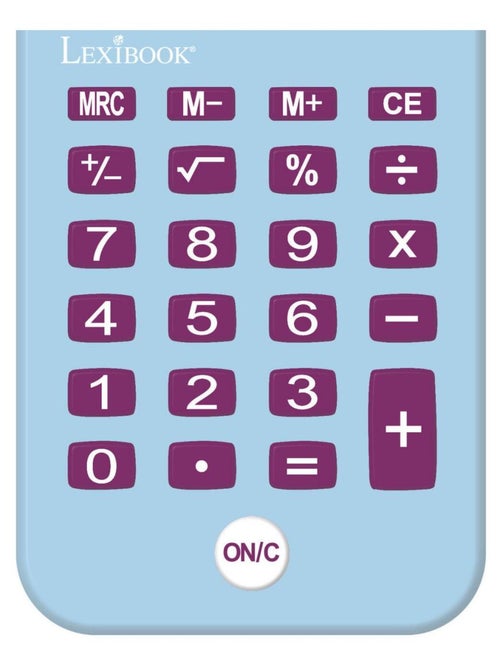Calculadora de bolso frozen de 8 dígitos com capa de proteção - Kiabi