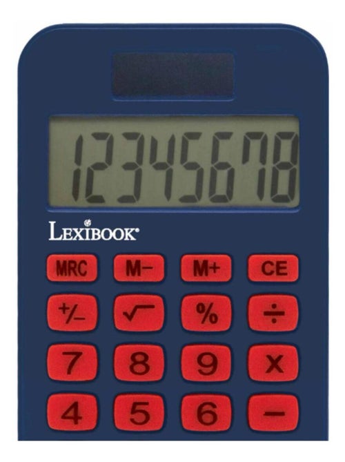 Calculadora de bolso spiderman de 8 dígitos com capa de proteção - Kiabi