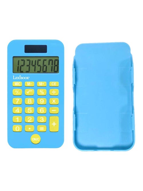 Calculadora de bolso stitch de 8 dígitos com capa de proteção - Kiabi
