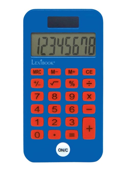 Calculadora de bolso super mario de 8 dígitos com capa de proteção - Kiabi