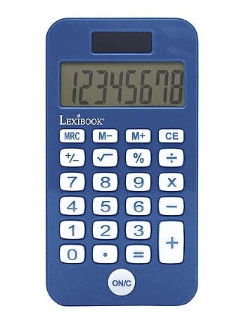 Calculadora de futebol de 8 dígitos com tampa de proteção