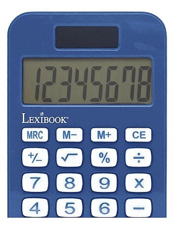 Calculadora de futebol de 8 dígitos com tampa de proteção
