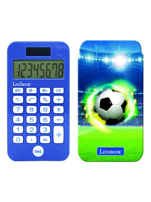 Calculadora de futebol de 8 dígitos com tampa de proteção - Kiabi