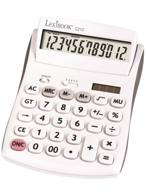 Calculadora de secretária de 12 dígitos - Kiabi