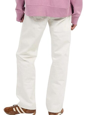 Calvin Klein Jeans 90s Straight Chalk: Jeans Branco de Homem