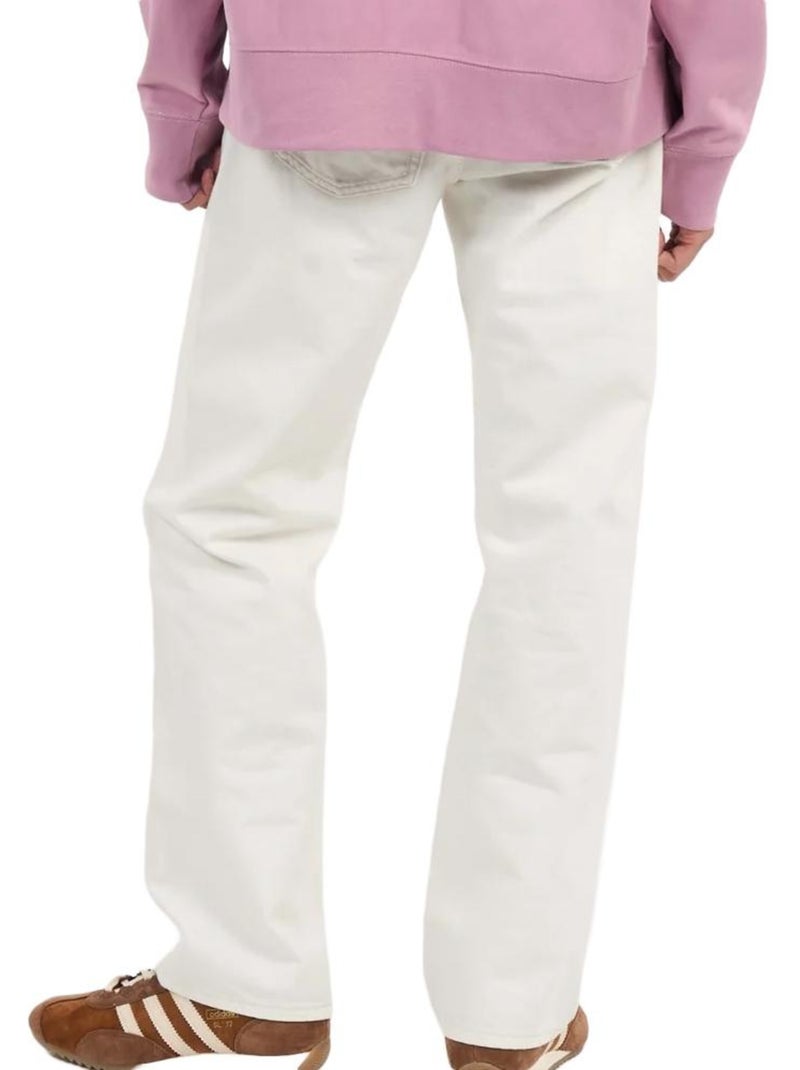 Calvin Klein Jeans 90s Straight Chalk: Jeans Branco de Homem Branco - Kiabi