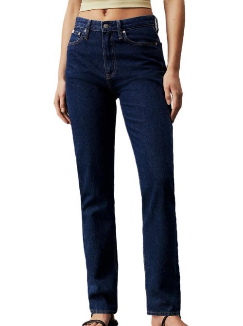 Calvin Klein Jeans Authentic Slim Azul para Mulher - Kiabi