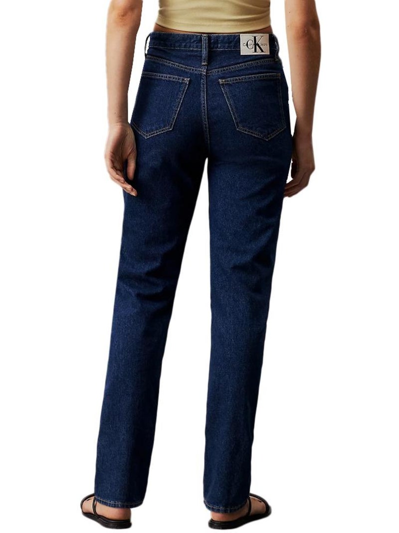 Calvin Klein Jeans Authentic Slim Azul para Mulher Azul - Kiabi