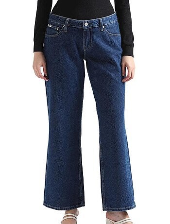 Calvin klein jeans baggy fit azuis para mulher