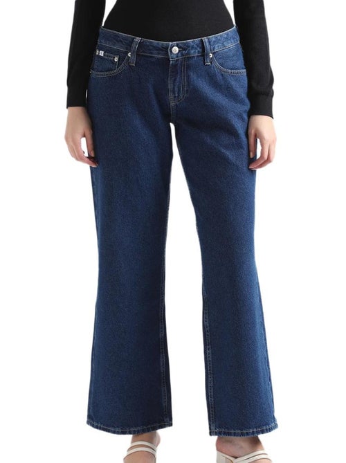 Calvin klein jeans baggy fit azuis para mulher - Kiabi Calvin klein jeans baggy fit azuis para mulher - Kiabi