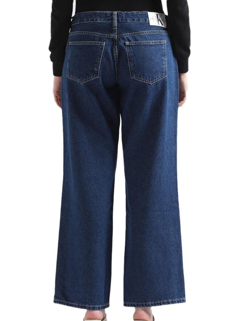 Calvin klein jeans baggy fit azuis para mulher Azul - Kiabi