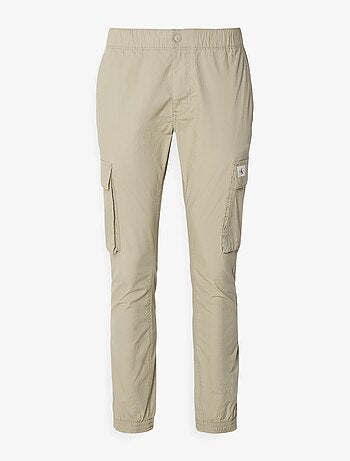 Calvin Klein Jeans Calças Cargo Verdes para Homem J30J3276