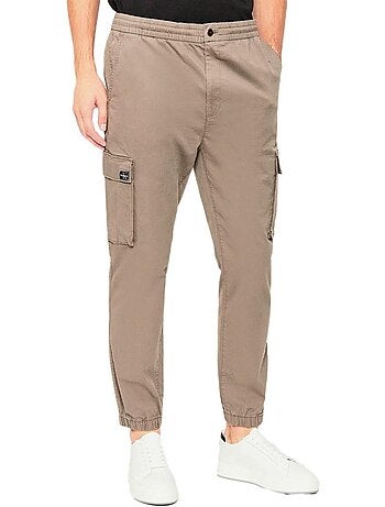 Calvin Klein Jeans Calças Jogger Skinny Castanhas para Homem
