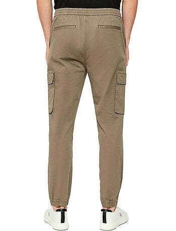 Calvin Klein Jeans Calças Jogger Skinny Castanhas para Homem