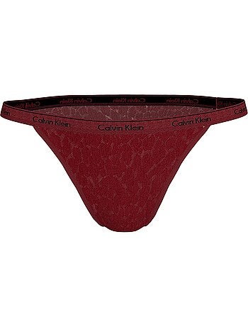 Calvin Klein Jeans Culotte Bordeaux para Mulher