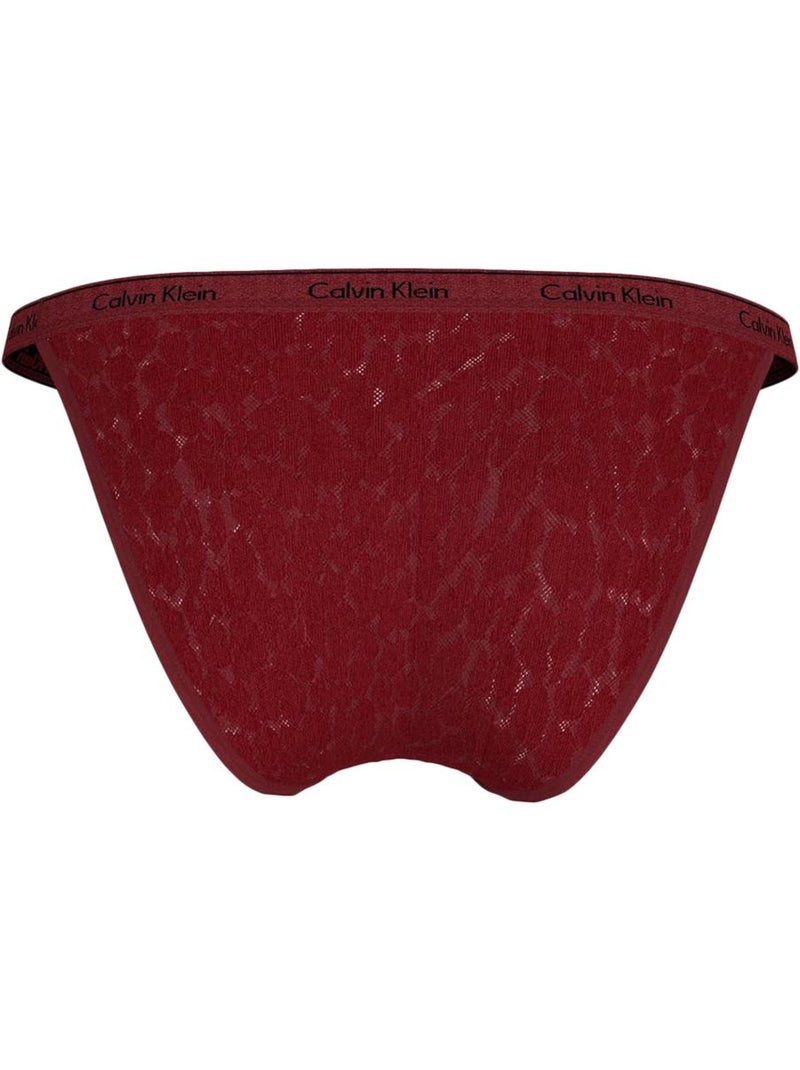 Calvin Klein Jeans Culotte Bordeaux para Mulher Bordô - Kiabi
