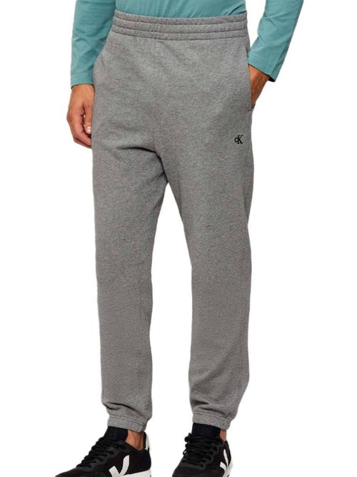 Calvin Klein Jeans Jogging Monogram 350 Terry Cinzento para Homem - Kiabi Calvin Klein Jeans Jogging Monogram 350 Terry Cinzento para Homem - Kiabi