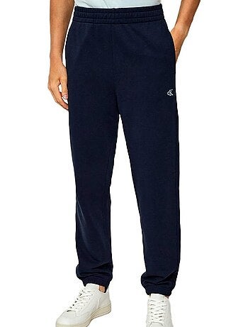 Calvin Klein Jeans Jogging Monogram 350 Terry Preto/Azul para Homem