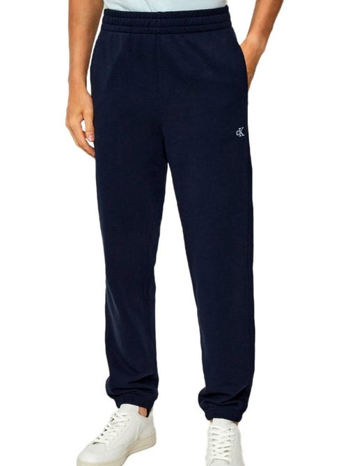 Calvin Klein Jeans Jogging Monogram 350 Terry Preto/Azul para Homem - Kiabi Calvin Klein Jeans Jogging Monogram 350 Terry Preto/Azul para Homem - Kiabi